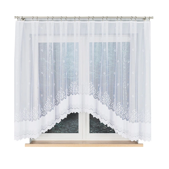 Firanka żakardowa gotowa GENOWEFA / 023419 / 350x160cm