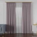 Tkanina zasłonowa na metry Lukrecja / wysokość 310cm / kolor 021 różowy