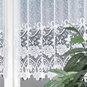 Zazdroska żakardowa 017480 / kolor biały / wysokość 90cm