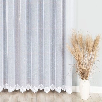 Firanka żakardowa na metry 023405 / kupon 200x250cm