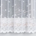 Firanka żakardowa 054160 / kolor biały / wysokość 170cm