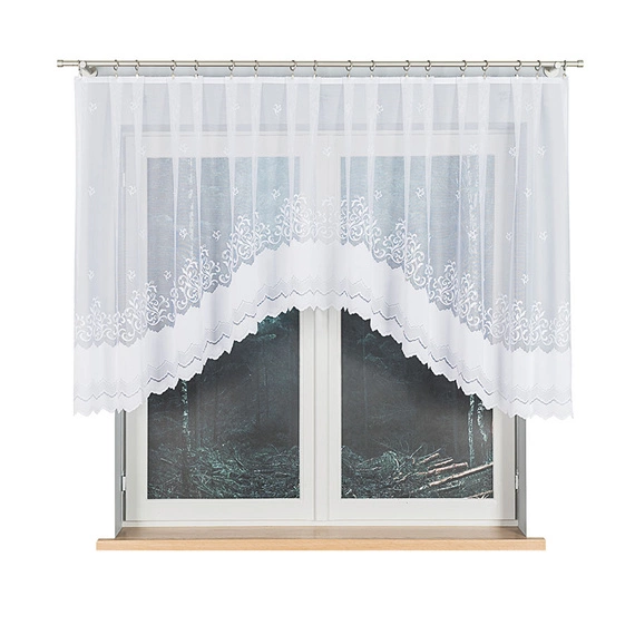 Firanka żakardowa gotowa GENOWEFA / 023419 / 300x120cm