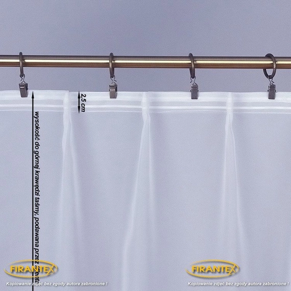 Usługa marszczenia firan i zasłon