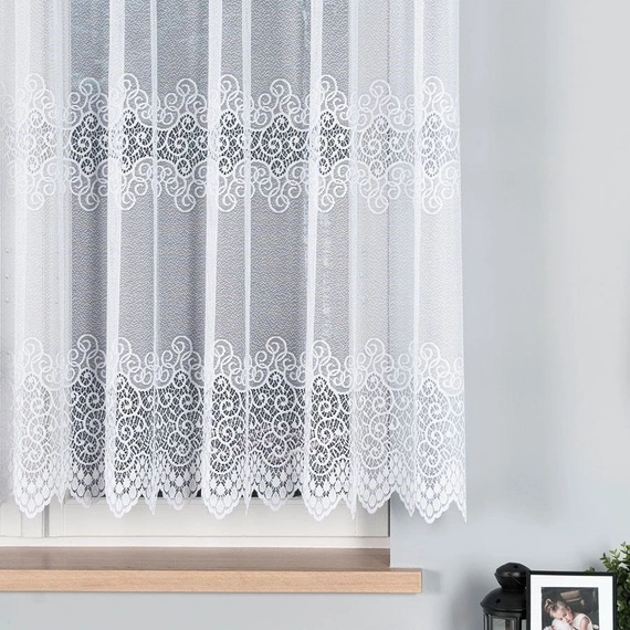 Firanka żakardowa w metrażu 001539 / kupon 160x150cm