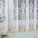 Firanka żakardowa na metry 618495 / kolor biały / wysokość 160cm