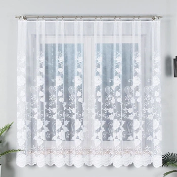 Firanka żakardowa w metrażu 023006 - wysokość 180cm