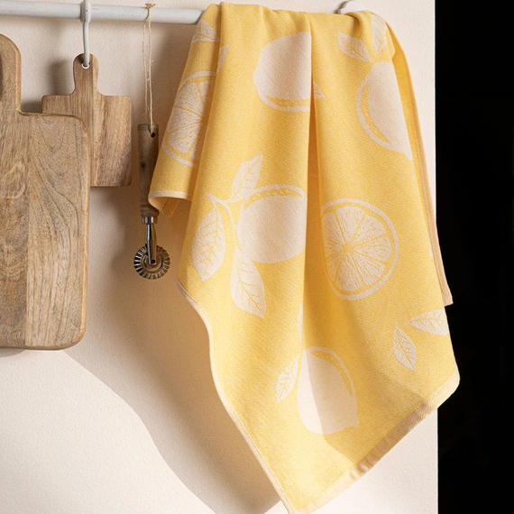CYTRYNKA Ścierka kuchenna, rozmiar 50x70cm, kolor żółty 011