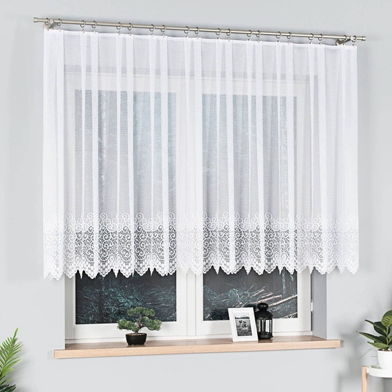 Firanka żakardowa w metrażu 001539 / wysokość 130cm