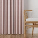 Zasłona gotowa na taśmie Milas / 140x250cm / różowa (444)