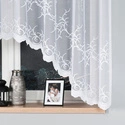 Firanka gotowa żakardowa BAKARO / 320x160cm / kolor biały