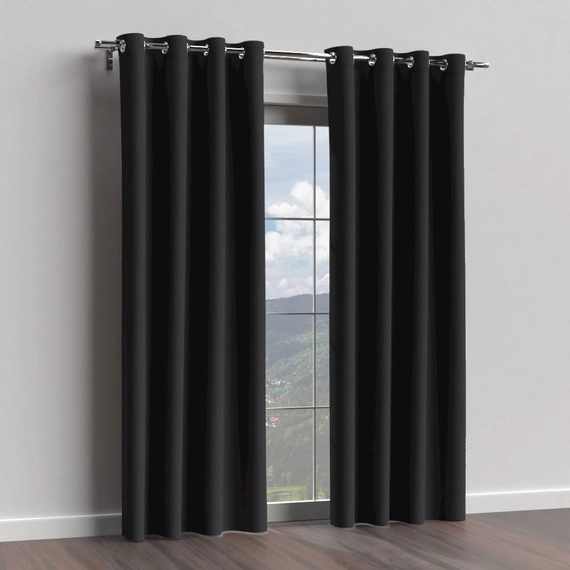 Tkanina NEW BLACKOUT / wysokość 280cm / kolor czarny