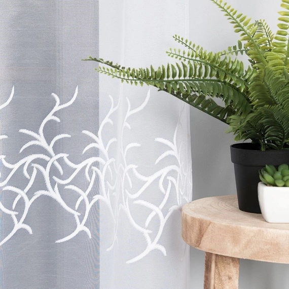 Firanka żakardowa na metry 023297 - wysokość 250cm