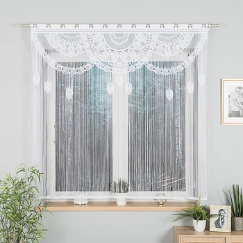 Makrama żakardowa gotowa MAHIKA / 001475 / 160x160cm