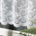 Zazdroska żakardowa 054160 / kolor biały / wysokość 60cm