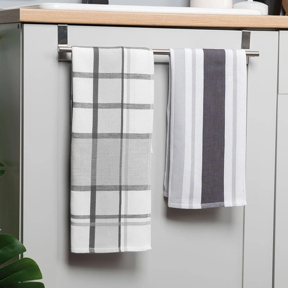 KRATI Ścierka kuchenna, rozmiar 50x70cm, kolor szary 001