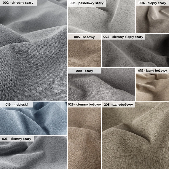 Tkanina LARA - 100% Blackout / wysokość 300cm / kolor 005 beżowy