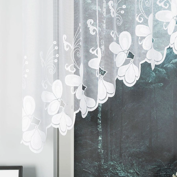 Firanka żakardowa gotowa TEODORA / 005099 / 300x120cm