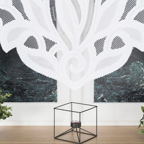 Firanka żakardowa gotowa POLA / 019368 / 400x160cm