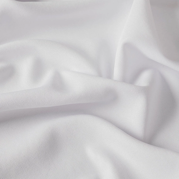 Tkanina zasłonowa IBIZA / wysokość 300cm / kolor 001 biały