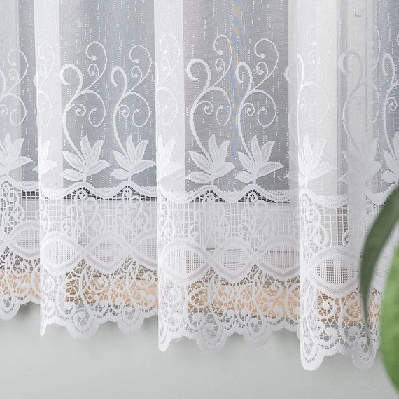 Firanka żakardowa na metry 018960 / kupon 220x170cm