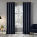 Tkanina zasłonowa MILAS / wysokość 290cm / kolor 038 (atramentowy)