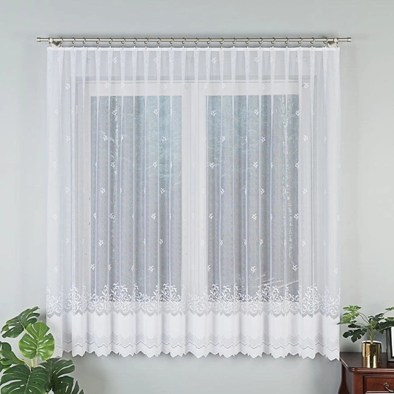 Firanka żakardowa na metry 023419 / wysokość 180cm