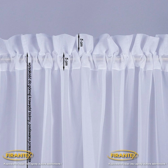 Usługa marszczenia firan i zasłon