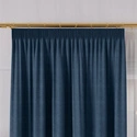 Tkanina zasłonowa IBIZA / wysokość 300cm / kolor 014 granatowy