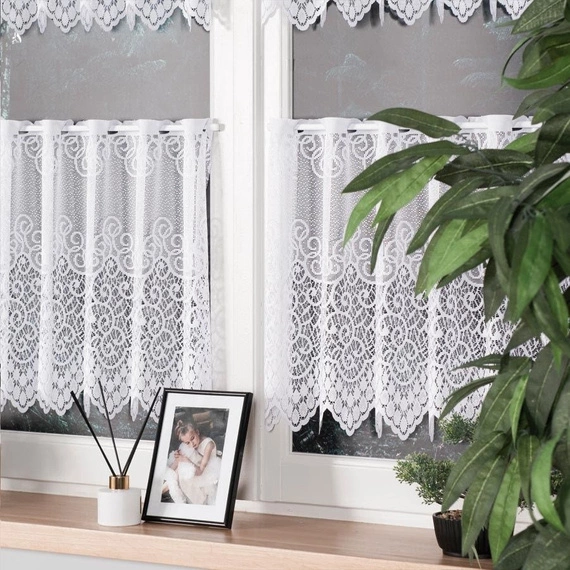 Firanka żakardowa w metrażu 001539 / wysokość 50cm