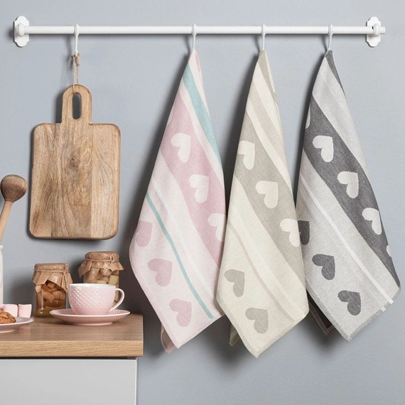 COOK Ścierka kuchenna, rozmiar 50x70cm, kolor szary 002