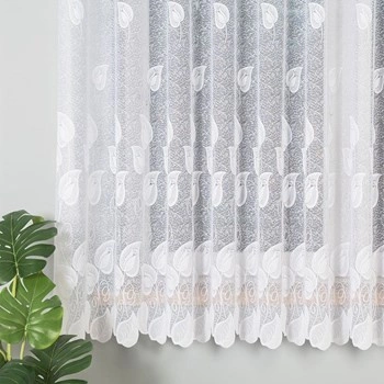 Firanka żakardowa na metry 023097 / wysokość 180cm