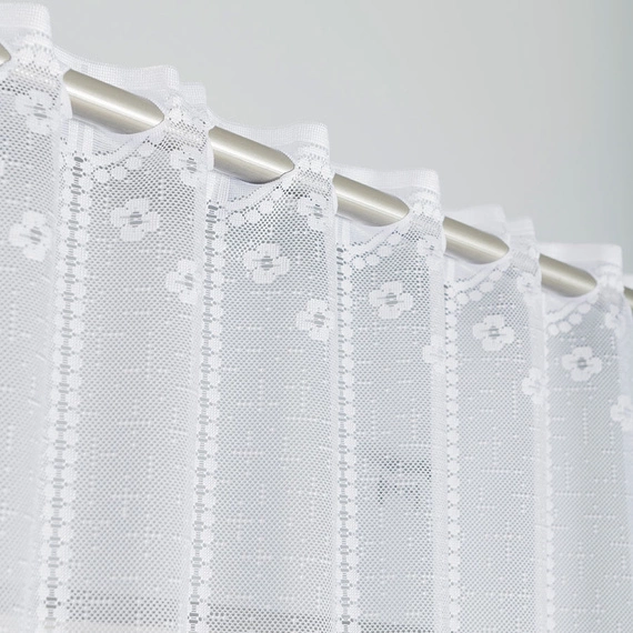 Firanka żakardowa gotowa KLEMENTYNA / 018539 / 200x80cm