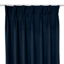 Zasłona gotowa na fleksach Velvet Deluxe / szyta na miarę / kolor 54 granatowy