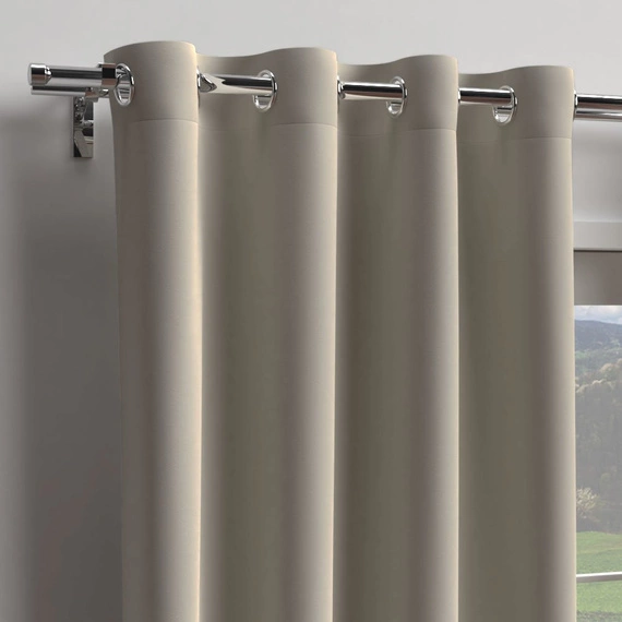 Zasłona na kółkach BLACKOUT / 140x260cm / kolor beżowy