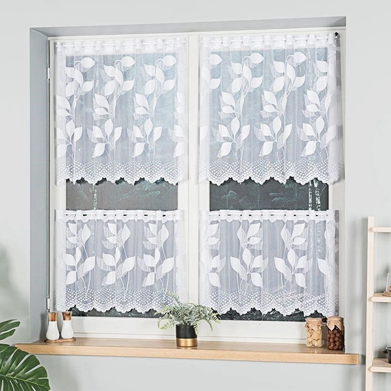 Zazdroska żakardowa na metry 023083 / wysokość 50cm