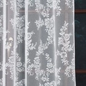 Firanka żakardowa 090375 / kolor biały / kupon 200x250cm