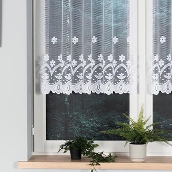 Firanka żakardowa w metrażu 004421 - wysokość 100cm