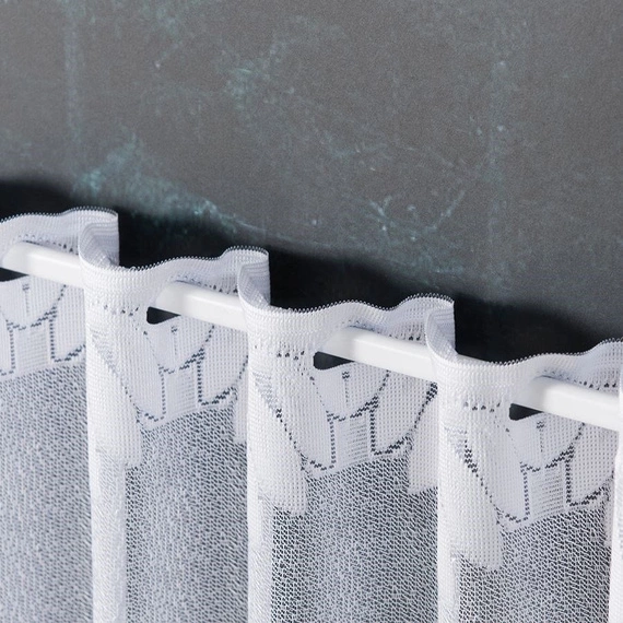 Firanka żakardowa na metry 018989 - wysokość 45cm