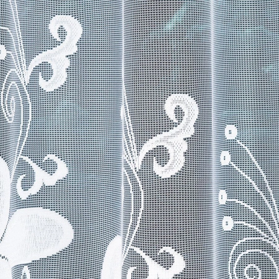 Firanka żakardowa gotowa TEODORA / 005099 / 300x140cm