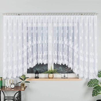 Firanka żakardowa gotowa NORA / 023097 / 500x160cm