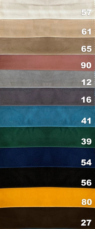 Tkanina zasłonowa VELVET DELUXE / wysokość 280cm / kolor 53 (ciemny niebieski)