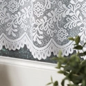 Zazdroska żakardowa 054160 / kolor biały / wysokość 30cm