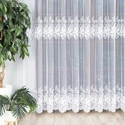 Firanka żakardowa na metry 018227 / kupon 240x250cm