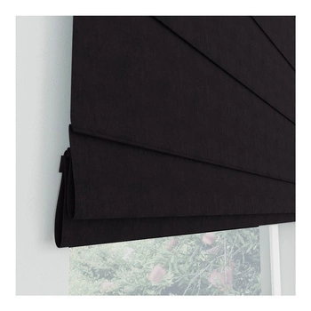 Roleta rzymska Milas / czarna 039 / szyta na wymiar