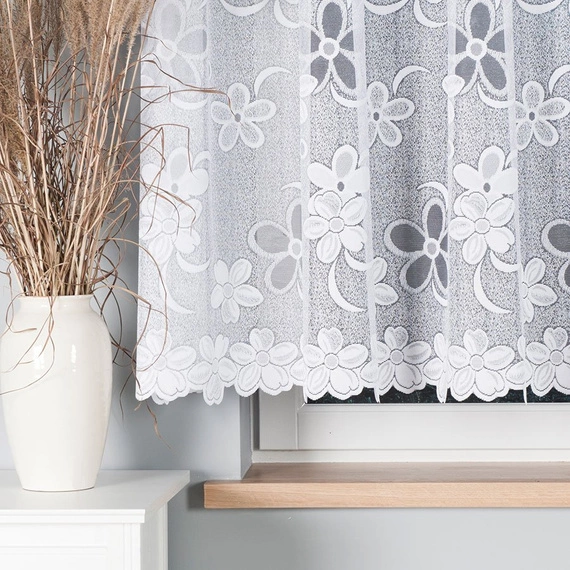 Firanka żakardowa w metrażu 049885 - wysokość 110cm