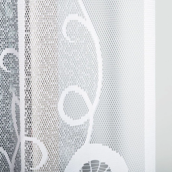 Firanka gotowa żakardowa EWELINA / 300x160cm / kolor biały