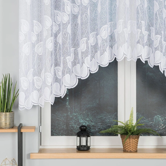 Firanka żakardowa gotowa NORA / 023097 / 300x130cm