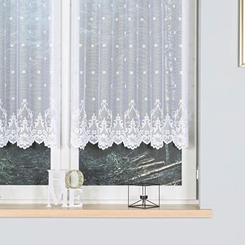 Firanka żakardowa na metry 023401 / wysokość 115cm