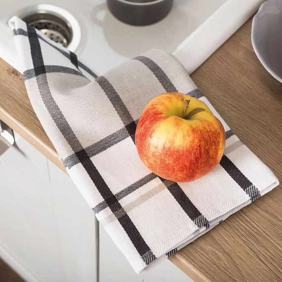 KRATI Ścierka kuchenna, rozmiar 50x70cm, kolor szaro-beżowy 002