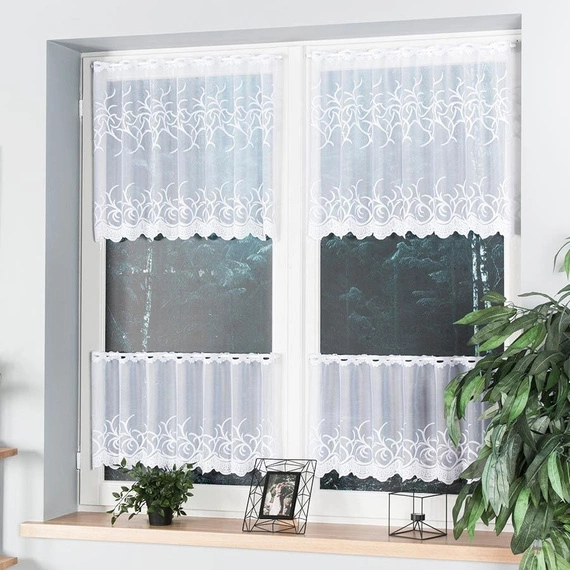 Firanka zazdroska na metry 023297 - wysokość 60cm